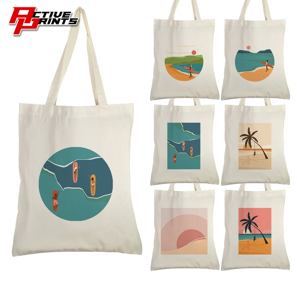 24-Pack Canvas Tote Bags Bulk - 10oz Cotton Blank Reusable Shopping Bags For DIY Crafts