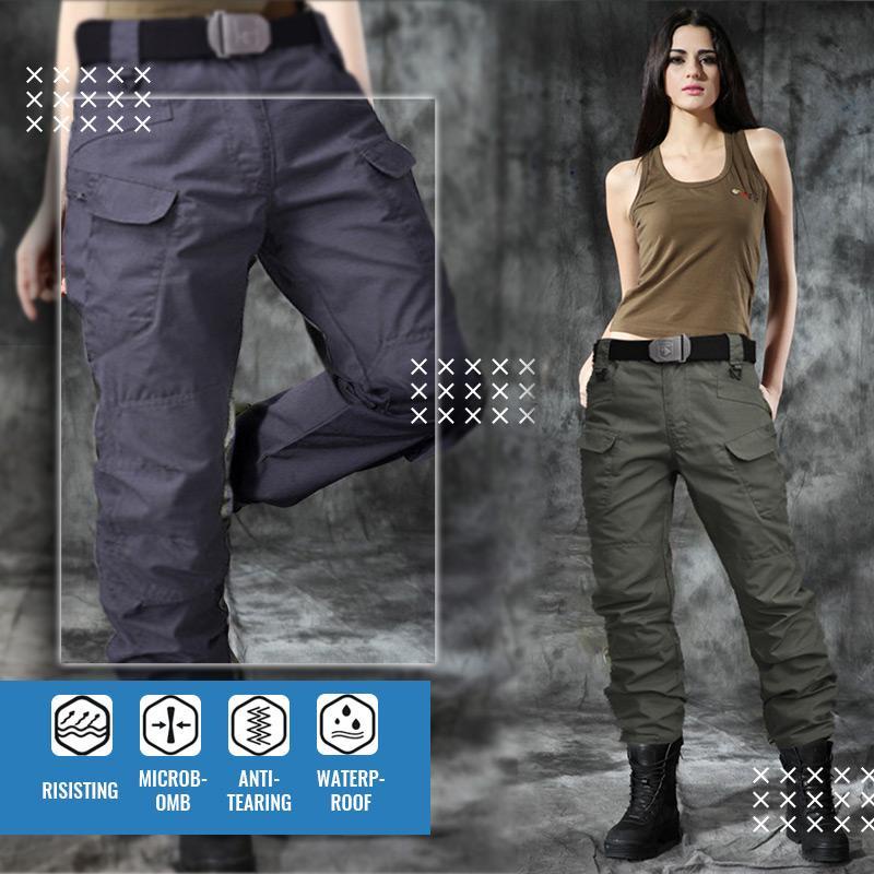 Tactical Pants Women Trousers Waterproof Wear Resistant Many Pockets Casual Cargo Pants Shopee Philippines