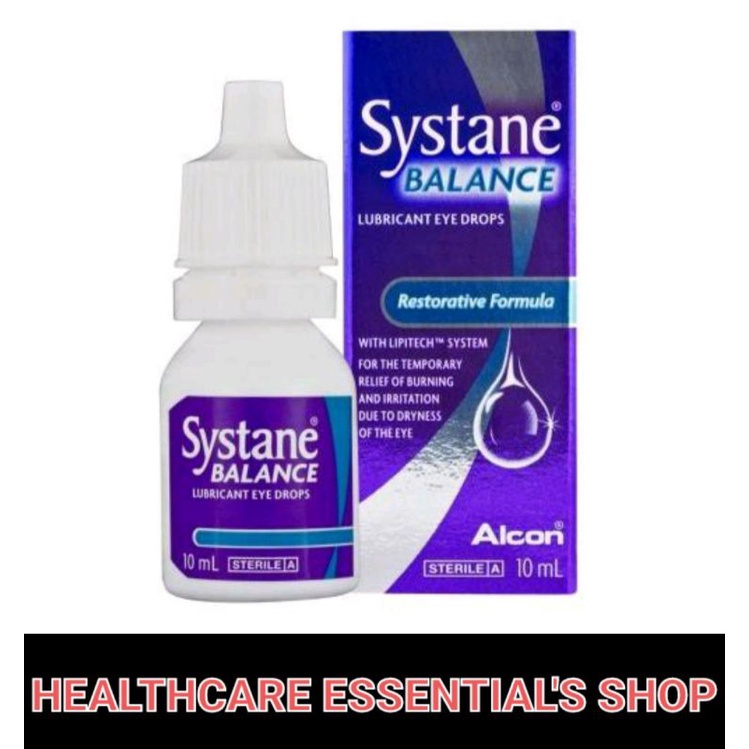SYSTANE BALANCE EYE DROPS 10ML (100 ORIGINAL) Shopee Philippines