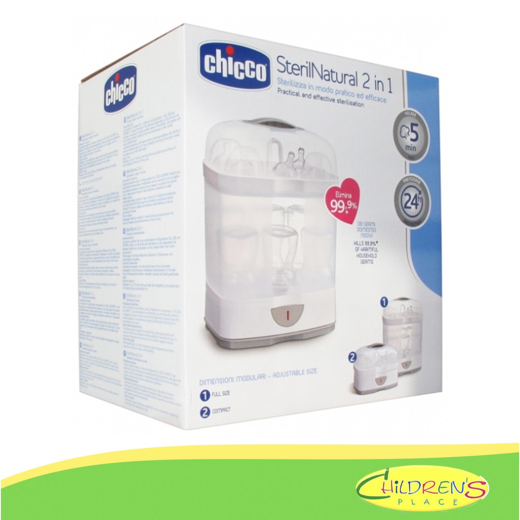 CHICCO STERILNATURAL 2IN1