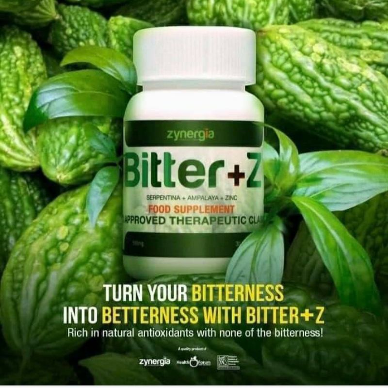 BITTER+Z CAPSULE ZYNERGIA ORIGINAL Shopee Philippines