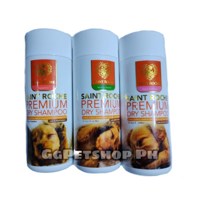 Saint Roche Premium Dry Dog Shampoo 128g Shopee Philippines