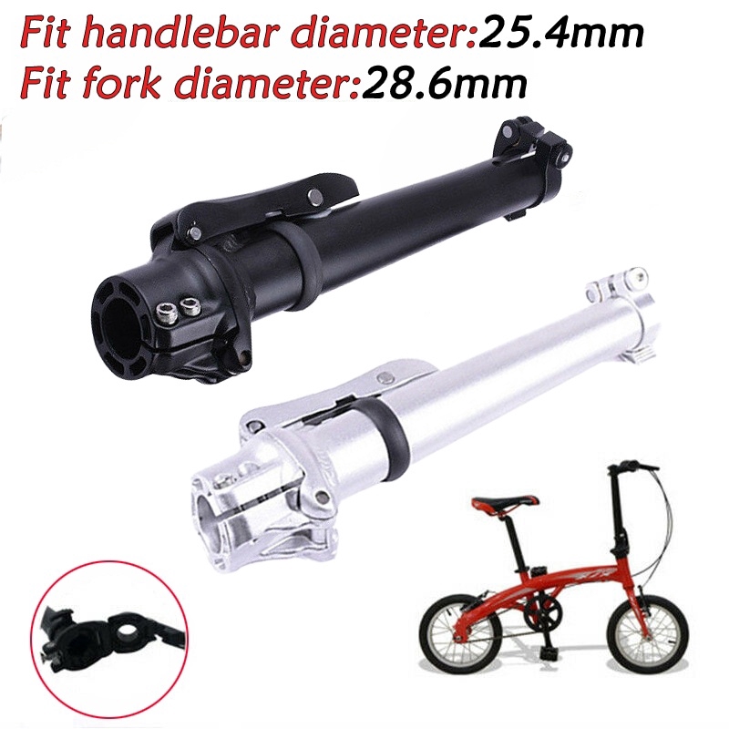 Handlebar discount folding bike