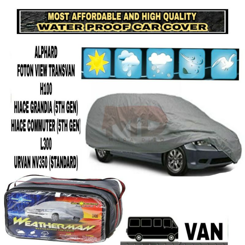 Weatherman car cover (imported) 100 water proof Shopee Philippines