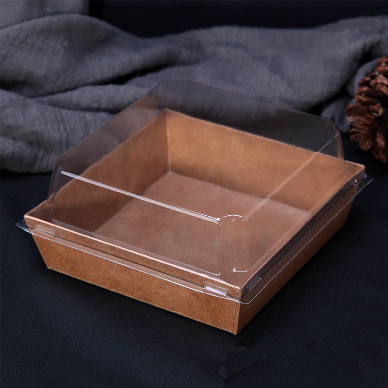 4 Inch Square Cake Paper Box Food Box Packaging cake Kotak Kek Kotak ...