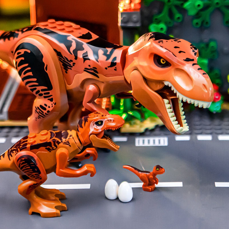 2023 New Tyrannosaurus Dinosaur Assembled Toys Jurassic World Series ...