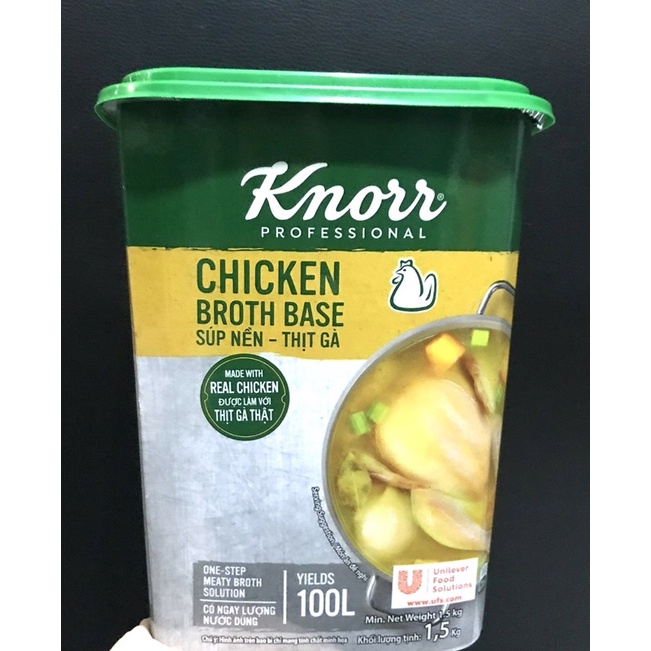 Knorr Chicken Broth Base 1.5kg | Shopee Philippines