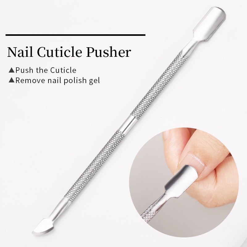 1 pcs Dualend Cuticle Pusher Remover Nail Art Nail Tool DIY Design