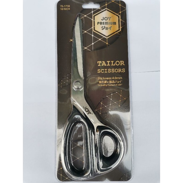 Joy Tailoring Premium Scissor TS-1710 ( 10inches) 1pc | Shopee Philippines