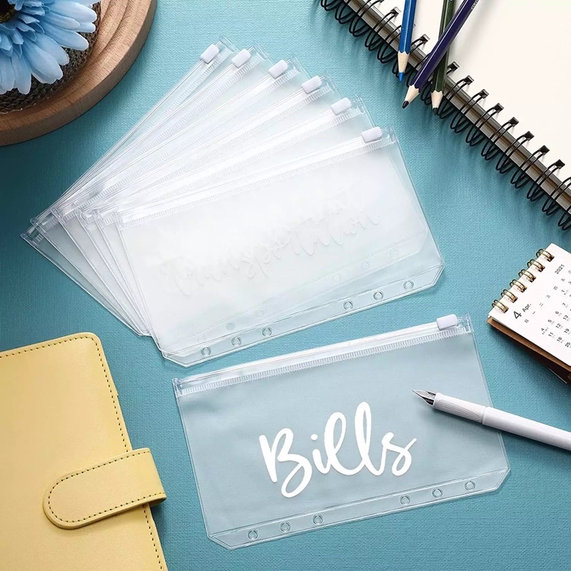 Ziplock Cash Planner Saiz A6 Shopee Philippines