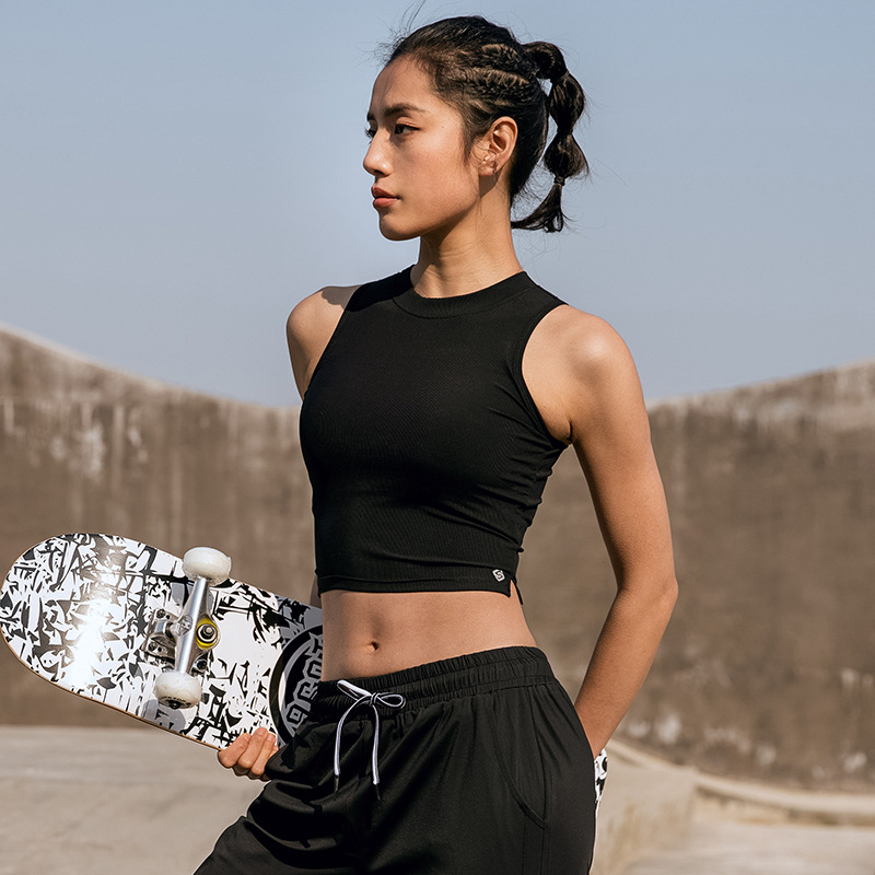 New Color Style Tight Women's Yoga Clothing Sports Vest Women's