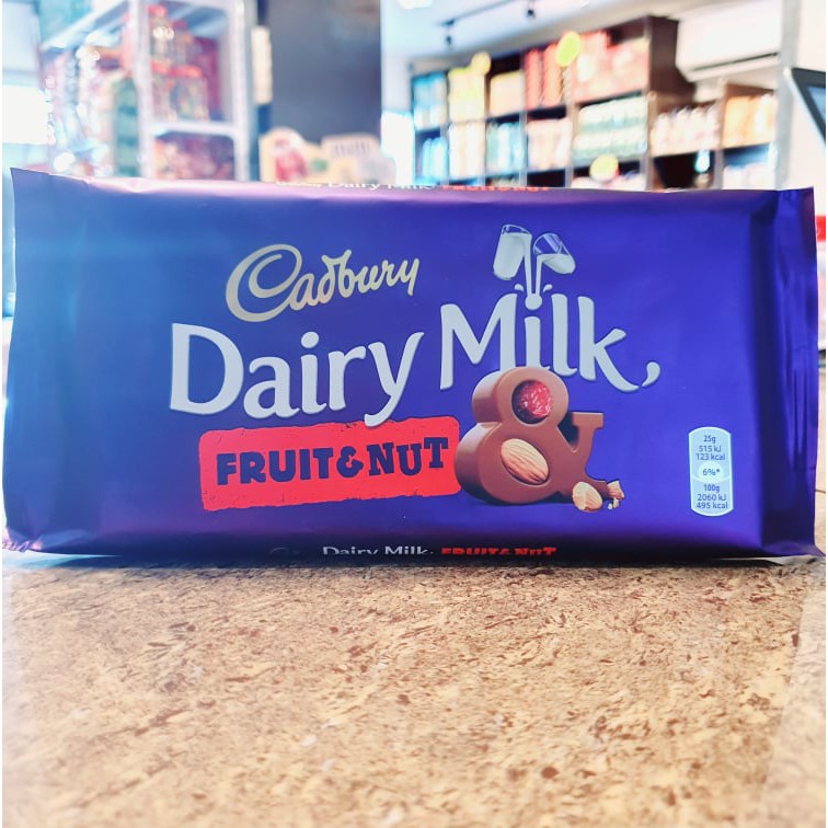 Cadbury Dairy Fruit and Nut, 200g Shopee Philippines