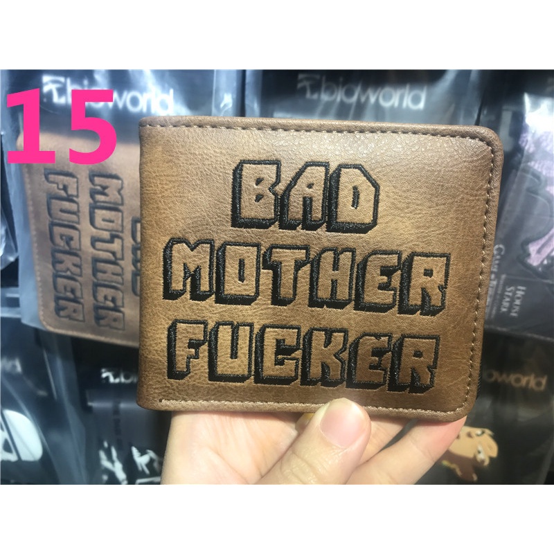 Long Wallet Low Vulgar Novel bad motherfucker Coin Purse Student Men