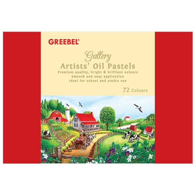 Greebel Artist Oil Pastel 72-color | Shopee Philippines