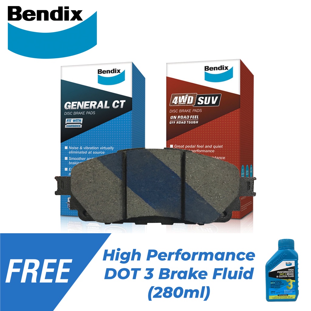 Bendix Brake Pads DB2396 Front Set for Toyota Innova 20162021 Shopee