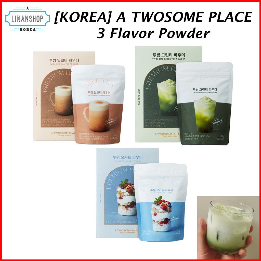 [KOREA] A TWOSOME PLACE Powder Drink Mix series / Milk Tea powder