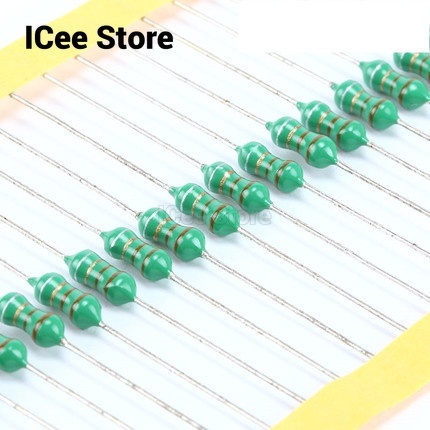 15 Werte X 10 Stück 1W Farbring-Induktor-Kit – 10µH Bis 4,7mH, 0510, Für Elektronikprojekte