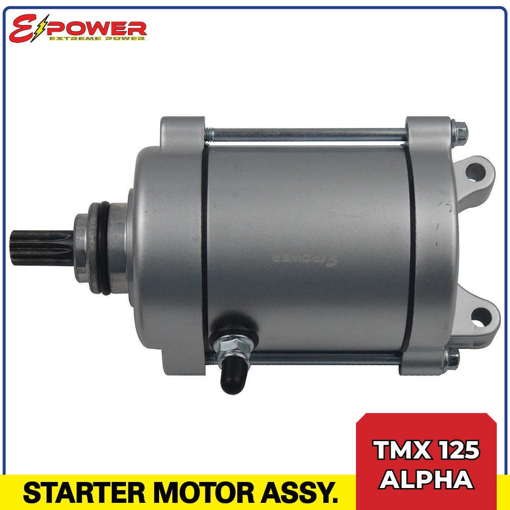 TMX125 ALPHA STARTER MOTOR EPOWER BRAND Shopee Philippines