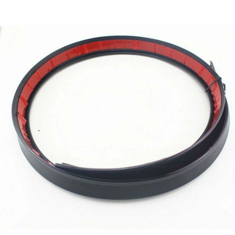 SPML_Universal 1.2M Black Soft Car Rear Roof Trunk Spoiler Rear Wing ...