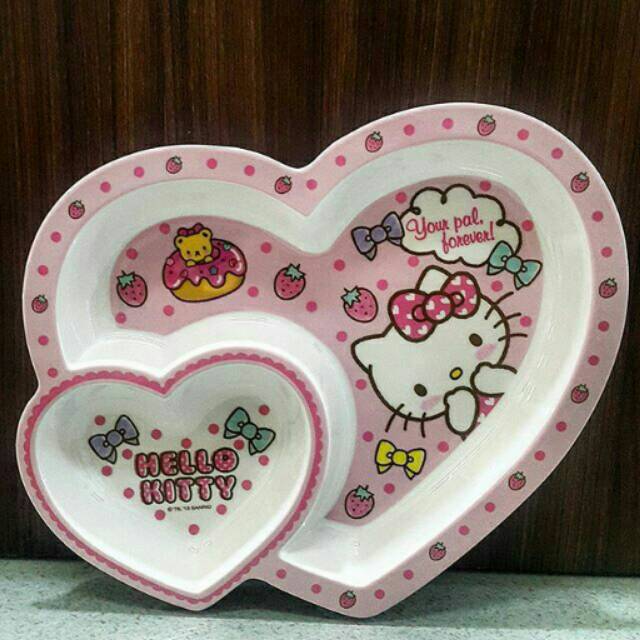 HELLOKITTY Hello Kitty melamine divider plate | Shopee Philippines