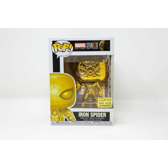 Chrome iron spider sales pop