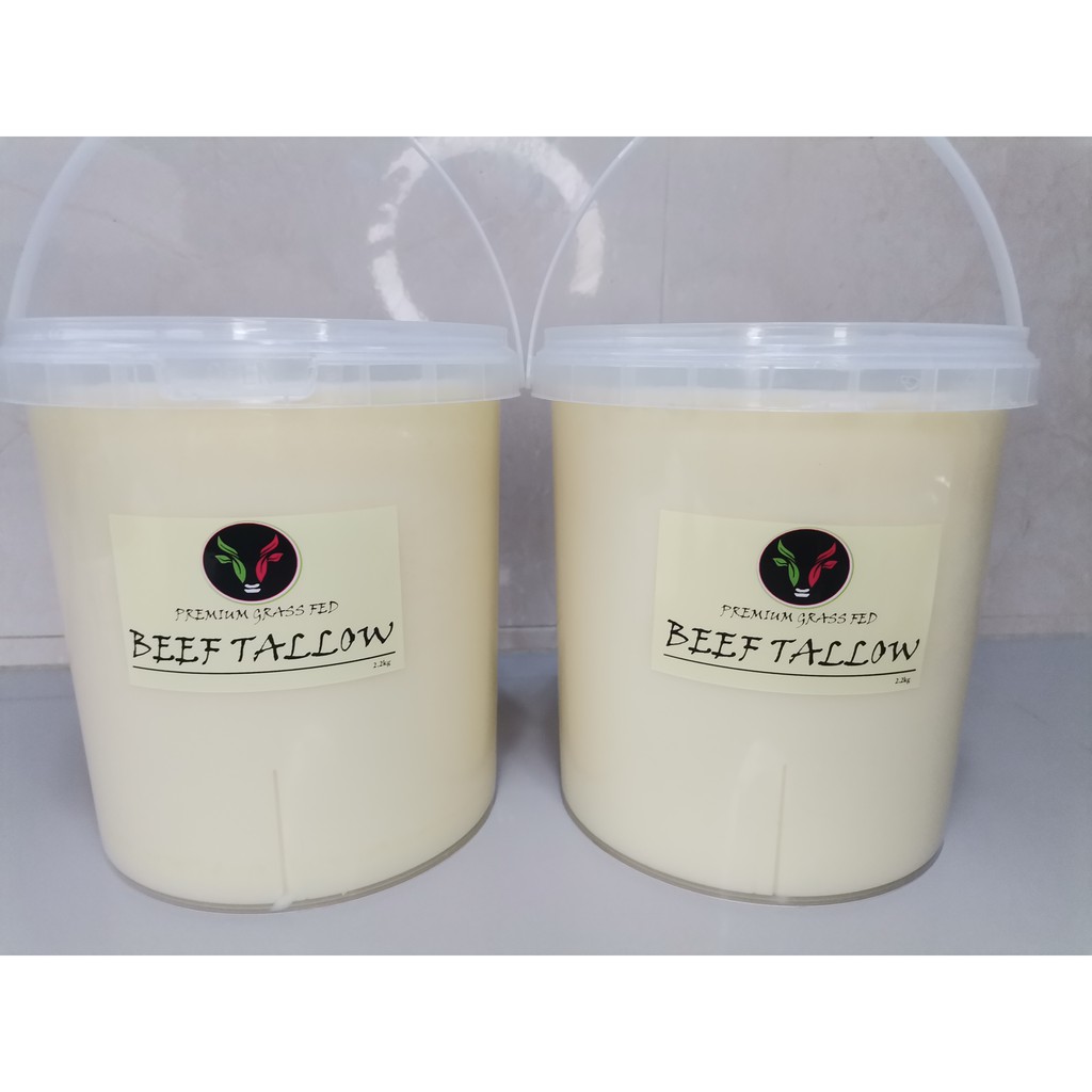 PREMIUM BEEF TALLOW 2.2Kg (FOOD GRADE, QUALITY, PURE) Shopee Philippines