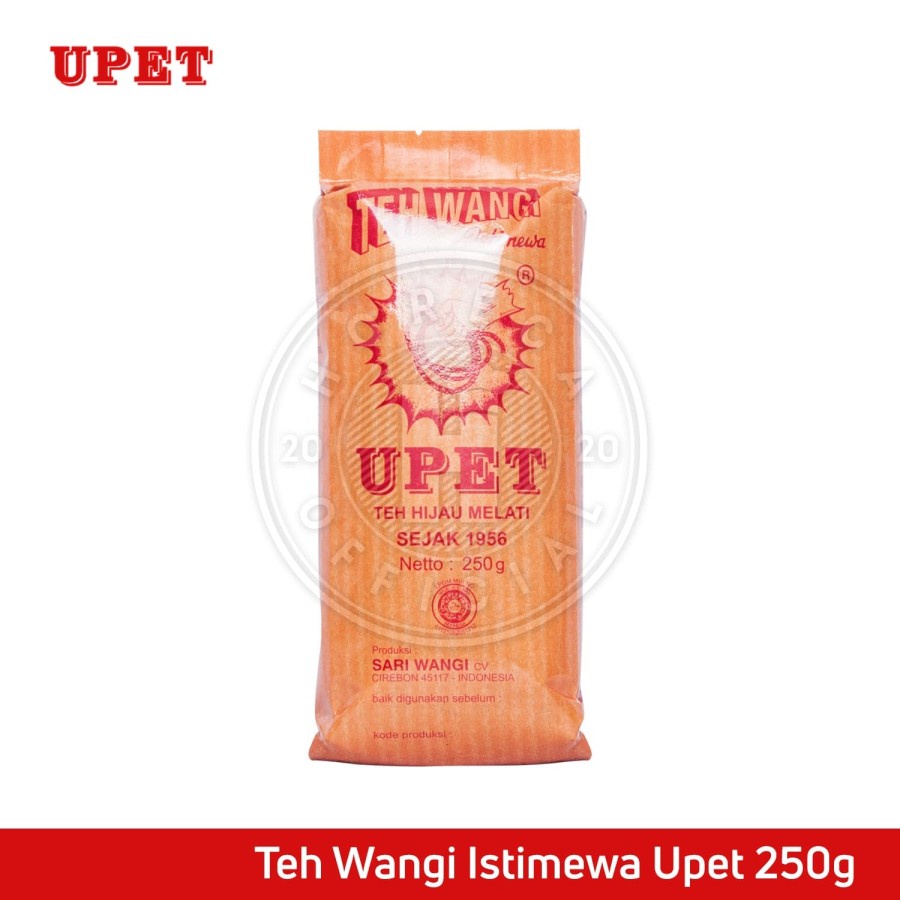 HIJAU CAP UPET TEA SPECIAL FRAGRANT TEA 250GR JASMINE GREEN TEA/ 250 ...