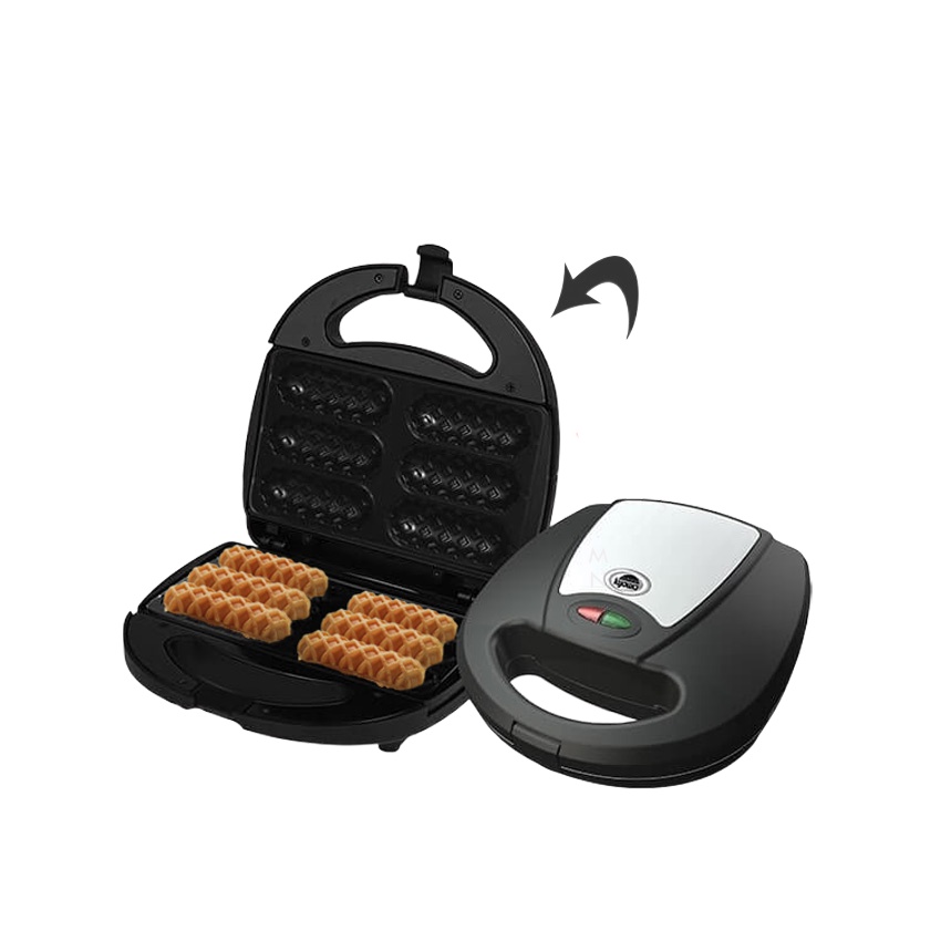 Chronos Kyowa KW2608 Hotdog Waffle Maker with Safety CutOff Thermal