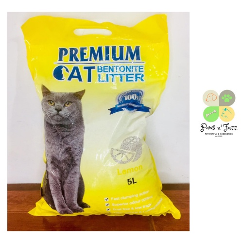 5 LITER (4 KILOS) PREMIUM / POOPTIME BENTONITE CAT LITTER SAND