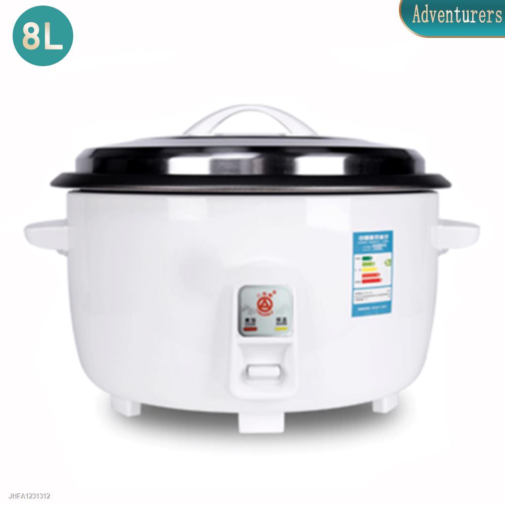 Adventurers 8L / 3.6L / 20 cups Rice Cooker (White) | Shopee Philippines