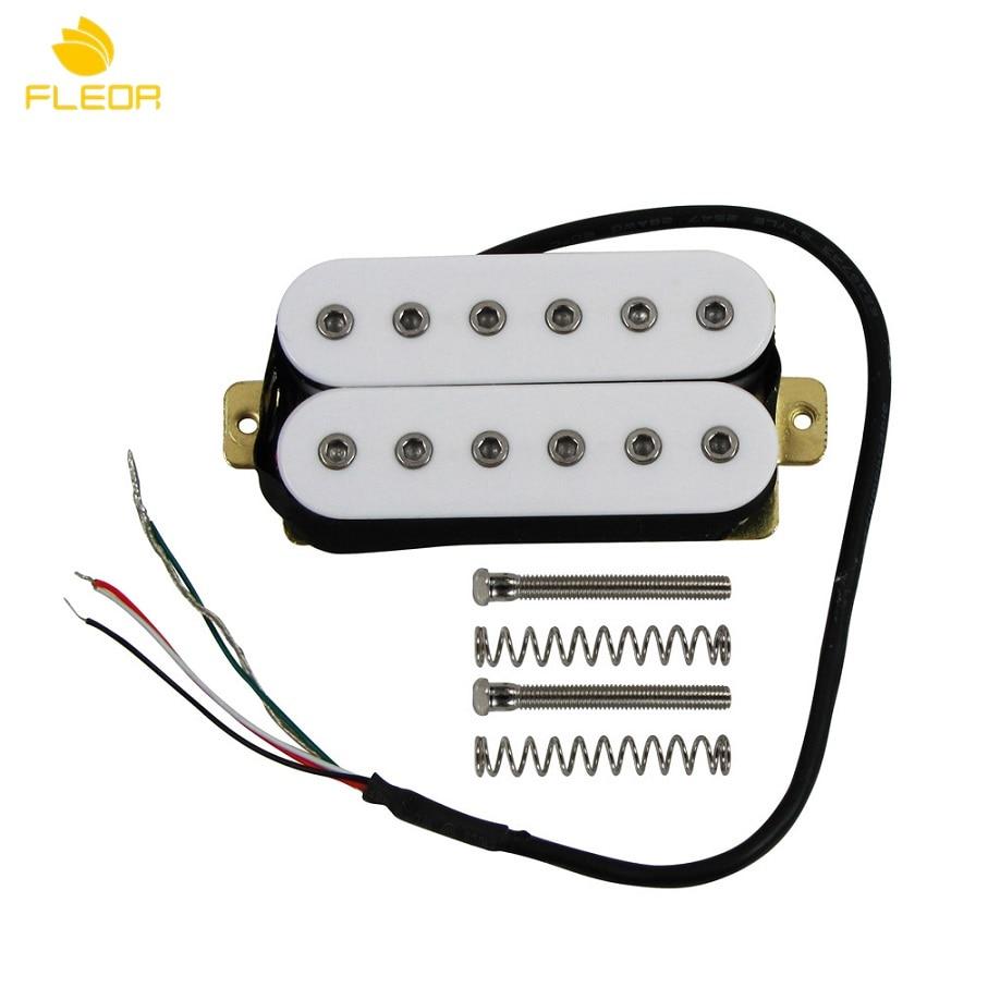 High Quality FLEOR Electric Guitar Double Coil Humbucker Pickup Bridge