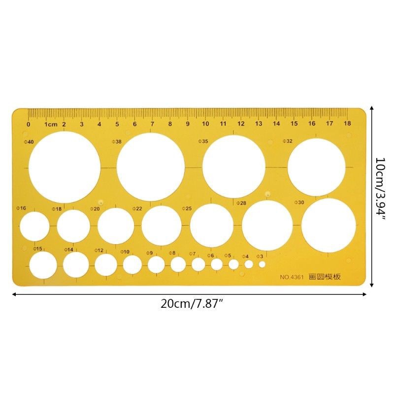 K Resin Heating Ventilation Design Drawing Template Ruler Measuring ...
