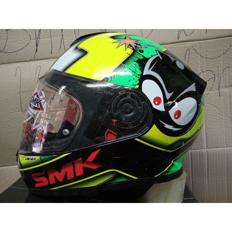 SMK HELMET FULL FACE DUAL VISOR Shopee Philippines
