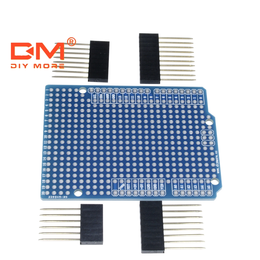 DIYMORE Prototype Pcb Board For Arduino R3 Atmega328p Atmega328 Shield