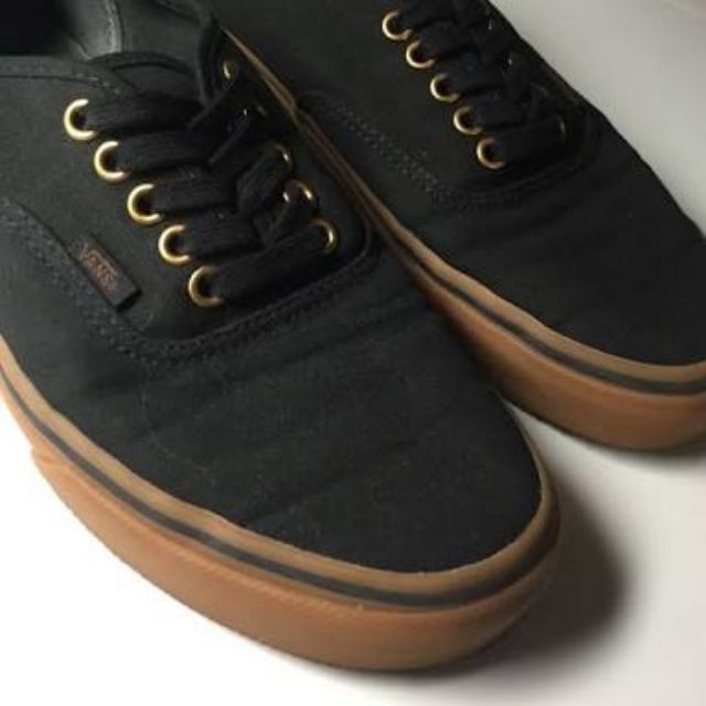 Vans gumsole shop gold eyelet