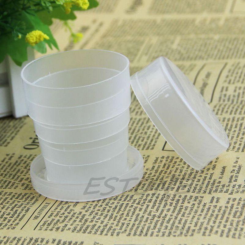 thumbnail image 2 of Stainless Steel Folding Cup Travel Tool Kit Survival EDC Gear Outdoor Sports Mug 2 of 11