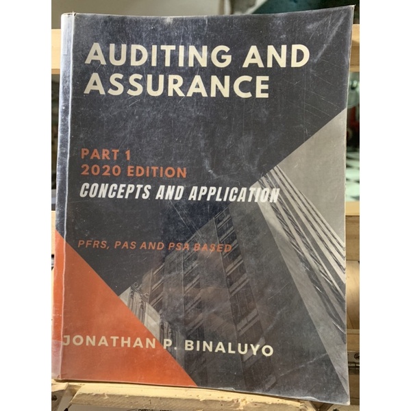 Auditing And Assurance: Concepts And Application Part 1 By Jonathan ...