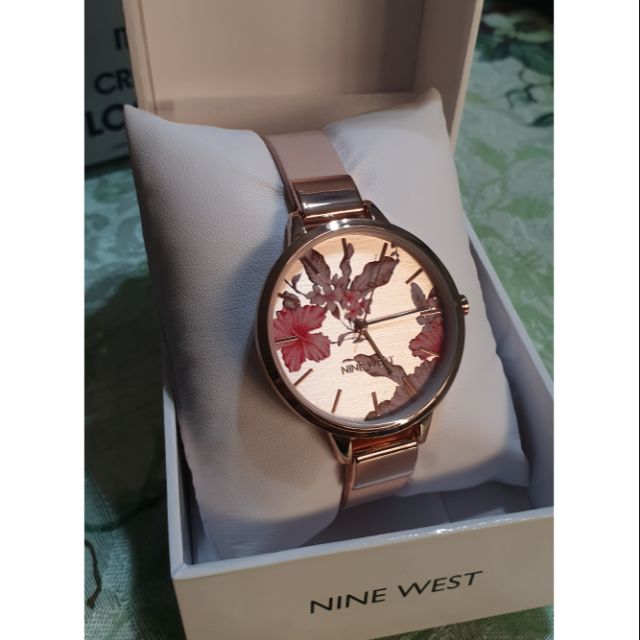 Nine west floral watch sale