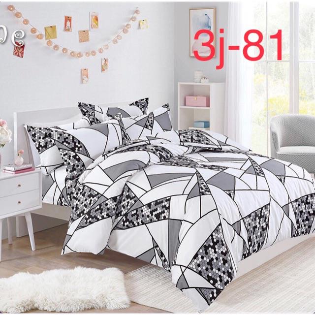 3in1 Double size cotton bedsheets set premium quality Shopee Philippines