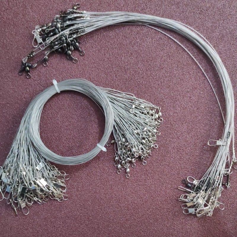 Leader Wire with snap and Swivel per Piece only | Shopee Philippines