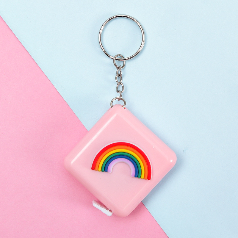 Mga gamit sa paaralan, cartoon tape measure, multifunctional portable