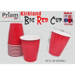 Big Red Cup 18oz for Beer Pong Party Plastic Cup 10pcs