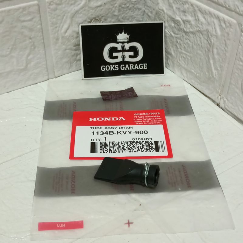 Rubber hawa CVT tube drain CVT beat Click all matic honda Originall