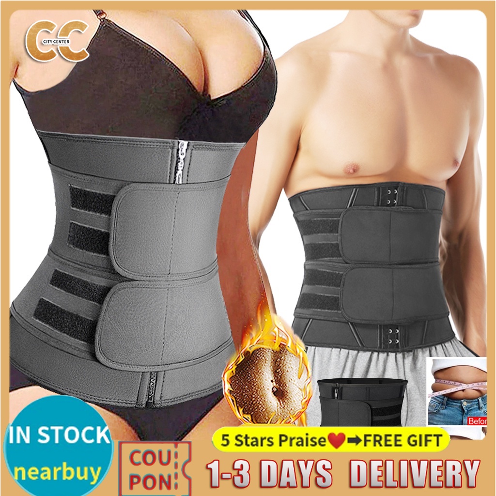 TOP 1】Waist Trainer Corset Slimming Belt Belly Belt Weight Loss