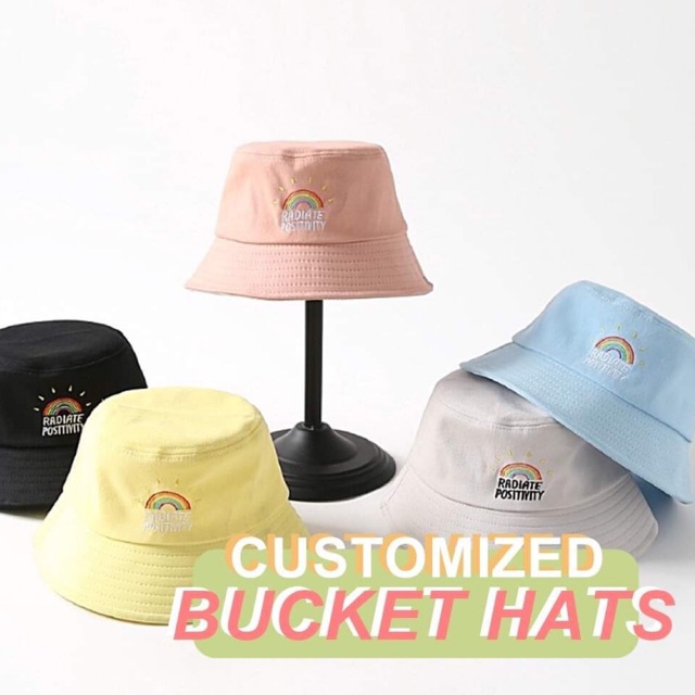 Custom Bucket Hats. Personalized Bucket Hats.