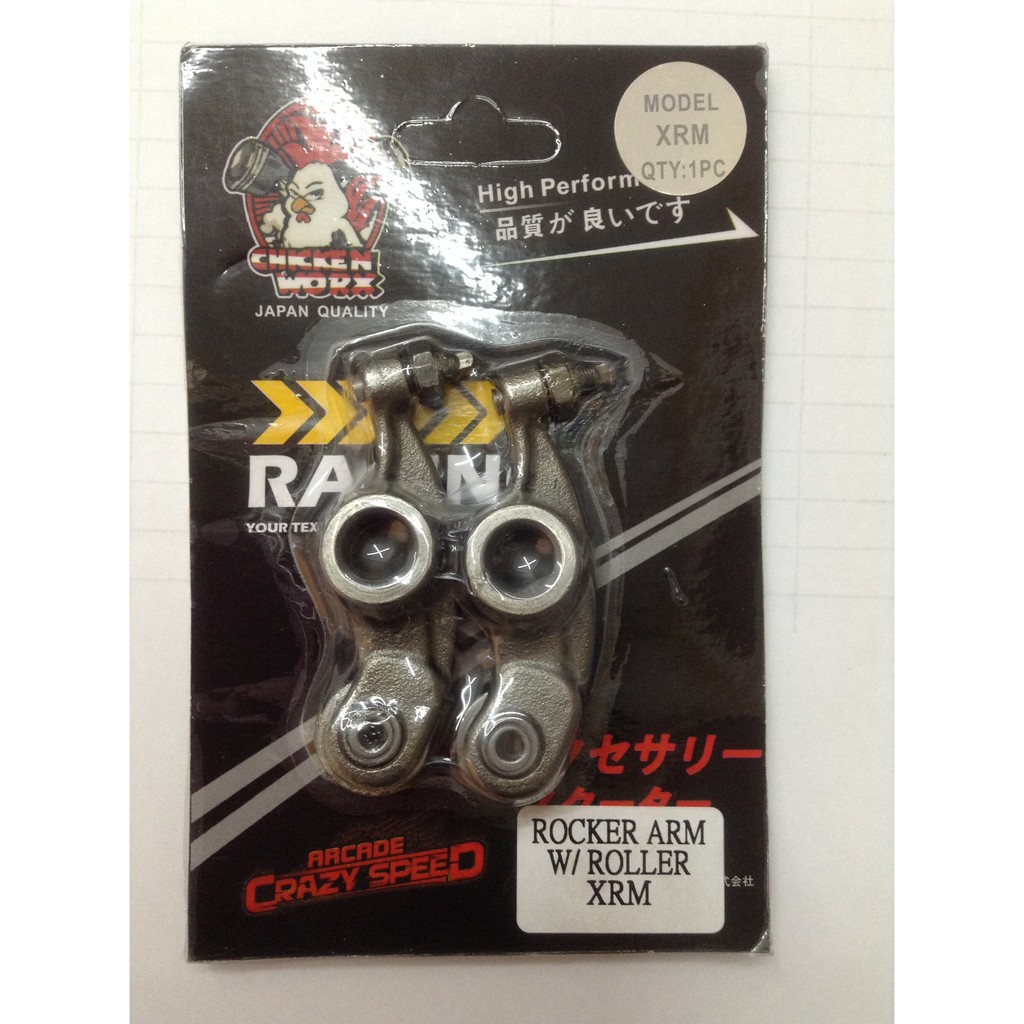 ROCKER ARM XRM WITH ROLLER #RARWR02(CHICKENWORX) | Shopee Philippines