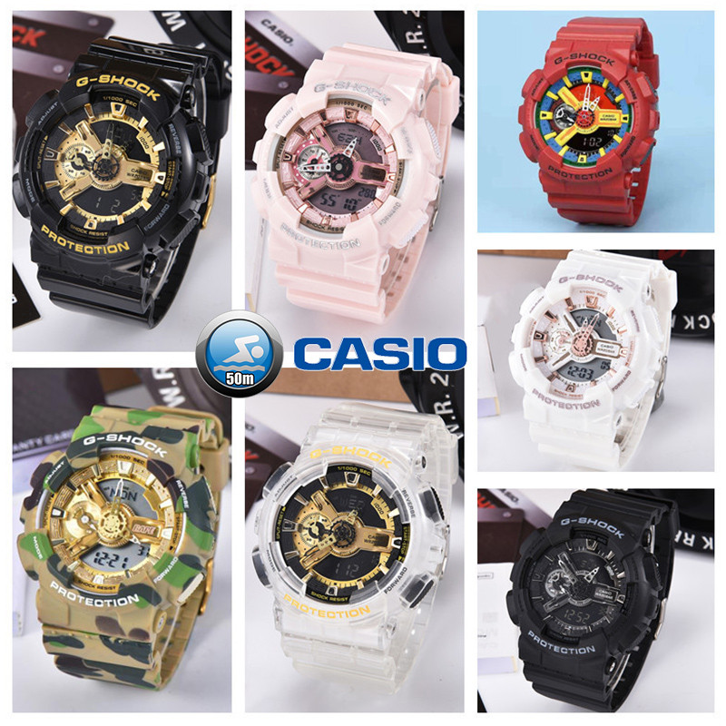CASIO G Shock Watch For Men Waterproof Original Analog CASIO Watch For Women Waterproof Original Shopee Philippines