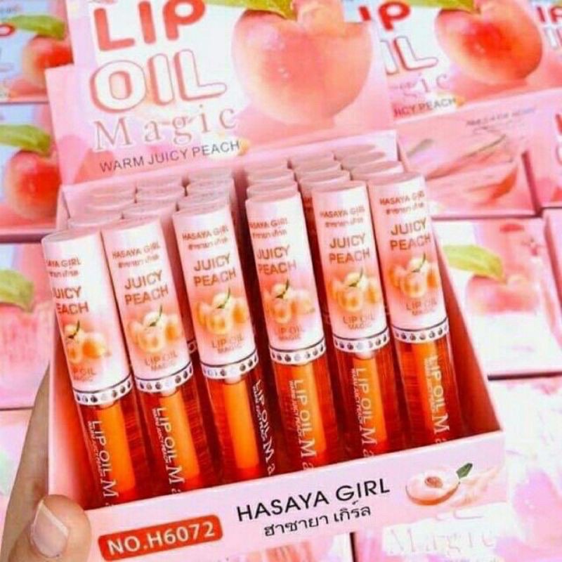 Hasaya Girl Lip Oil Magic Gloss Oil Moisturizer Liquid Lipstick Plumper