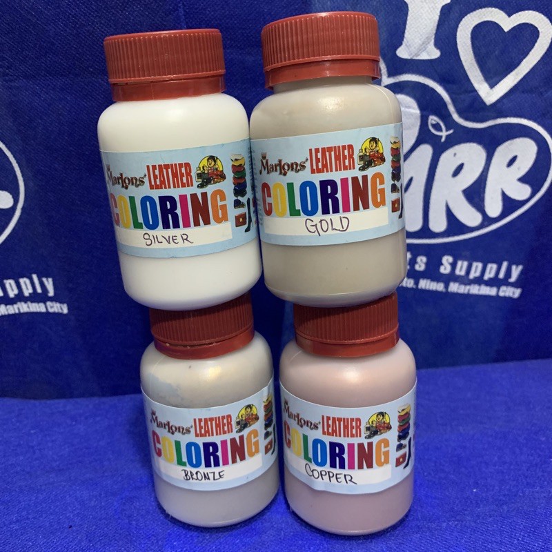 Leather Paint (Gold / Silver) Shopee Philippines