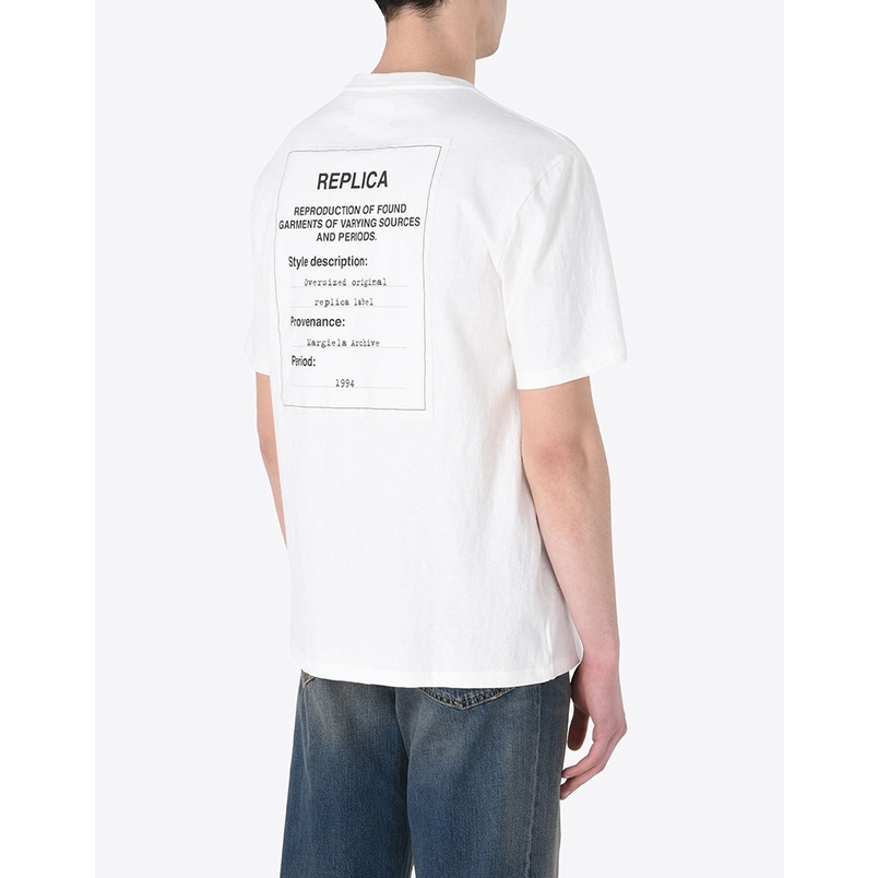 Maison Margiela Replica Label Tee-shirt Man Vogue Cotton Tee